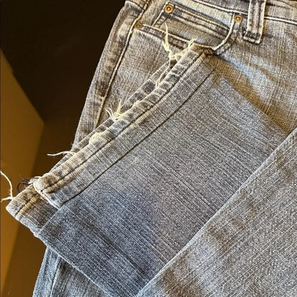 Frankie B. Denim Straight Leg Jeans with Studded Heart - Picture 11 of 16